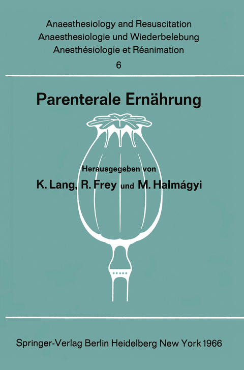 Parenterale Ern&auml;hrung - 