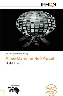 Anne-Marie Im Hof-Piguet