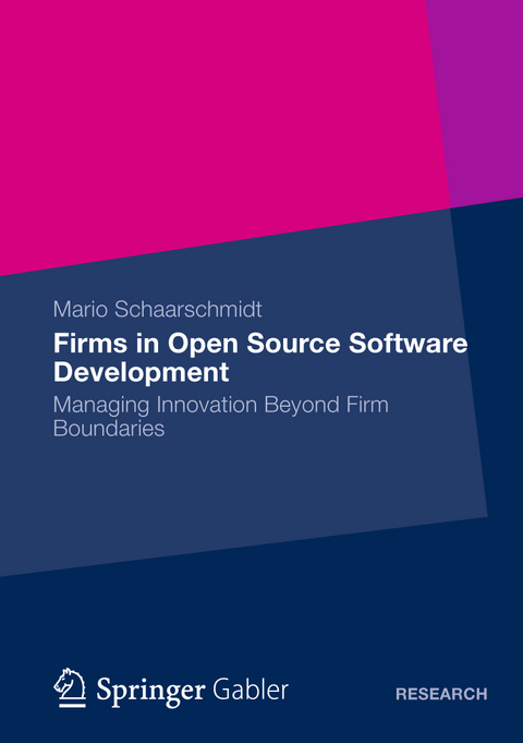 Firms in Open Source Software Development - Mario Schaarschmidt