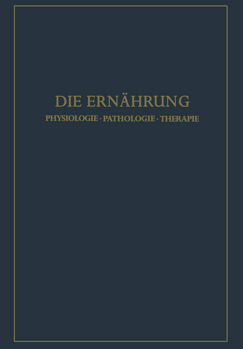 Die Ern&auml;hrung - 