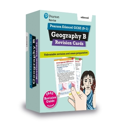 Pearson REVISE Edexcel GCSE Geography B Revision Cards - for 2026, 2027 exams - Rob Bircher