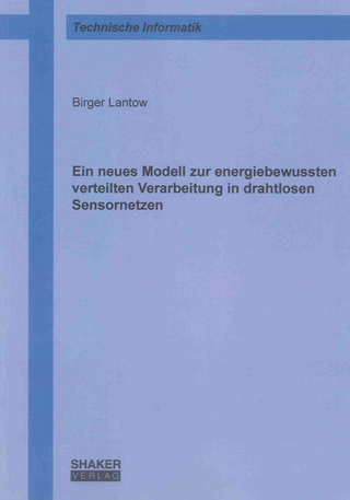 Ein neues Modell zur energiebewussten verteilten Verarbeitung in drahtlosen Sensornetzen