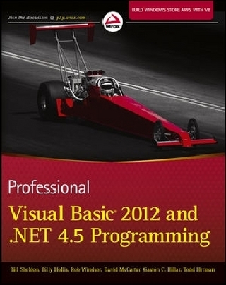 Professional Visual Basic 2012 and .NET 4.5 Programming