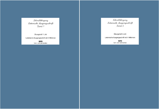Schreiblehrgang Lateinische Ausgangsschrift - Gesamtausgabe LA4