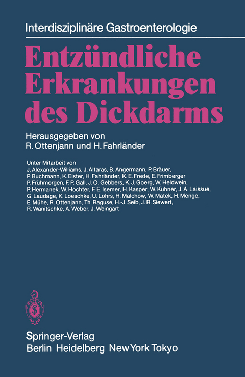 Entz&uuml;ndliche Erkrankungen des Dickdarms - 