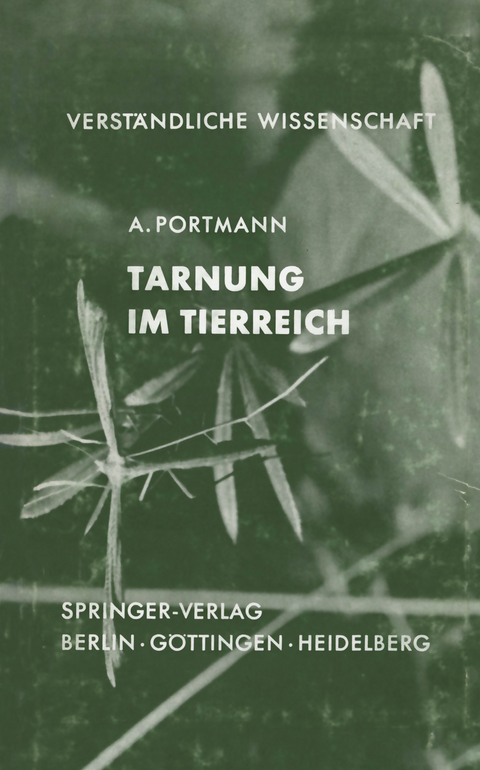 Tarnung im Tierreich - Adolf Portmann
