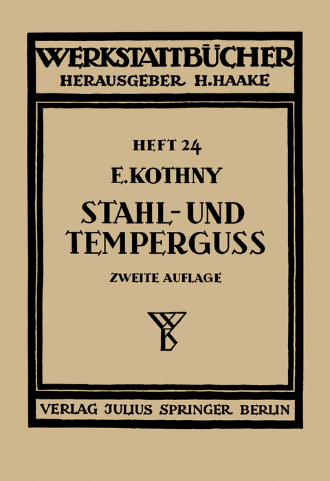 Stahl- und Tempergu&szlig; - Erdmann Kothny
