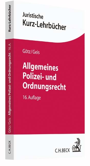 Allgemeines Polizei- und Ordnungsrecht - Volkmar G&ouml;tz