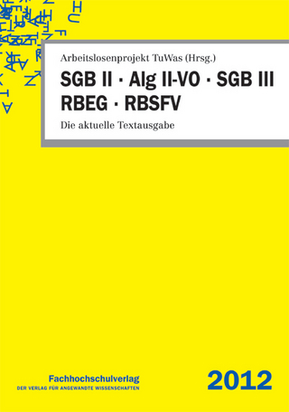 SGB II, Alg II-VO, SGB III, RBEG, RBSFV