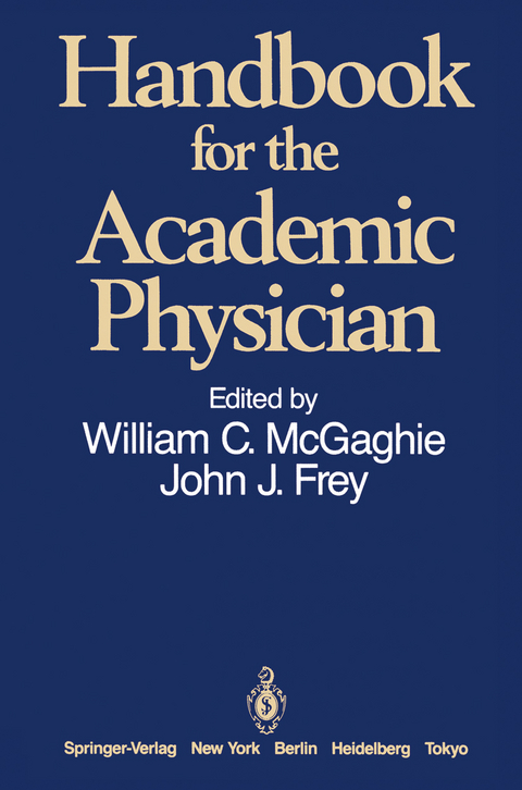 Handbook for the Academic Physician - 