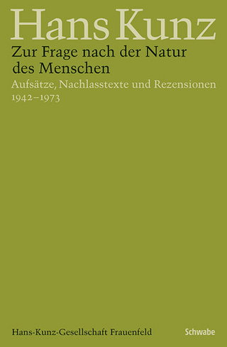 Zur Frage nach der Natur des Menschen