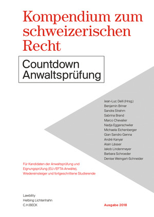 Kompendium zum schweizerischen Recht - Benjamin Briner, Sandra Strahm, Sabrina Brand, Marco Chevalier, Nadja Eggerschwiler, Michaele Eichenberger, Gian Sandro Genna, Andr&eacute; Kanyar, Alain L&auml;sser, Jakob Lindenmeyer, Barbara Schr&ouml;der, Denise Weingart-Schneider