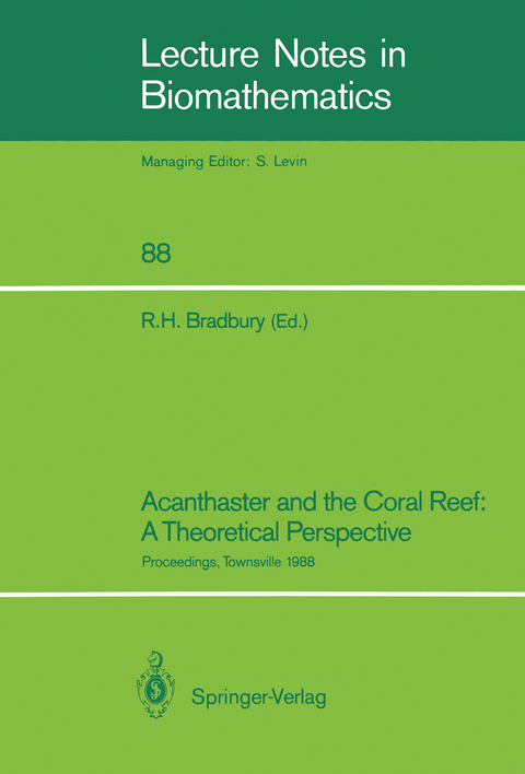 Acanthaster and the Coral Reef: A Theoretical Perspective - 