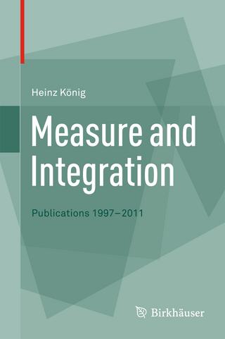 Measure and Integration