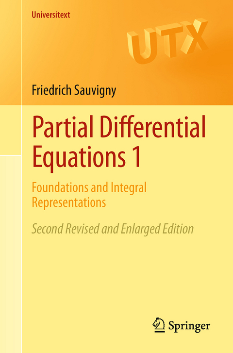 Partial Differential Equations 1 - Friedrich Sauvigny
