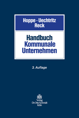 Handbuch Kommunale Unternehmen