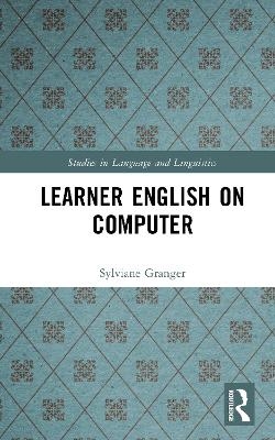 Learner English on Computer - Sylviane Granger