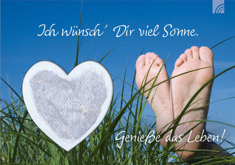Ich w&uuml;nsch' dir viel Sonne. Genie&szlig;e das Leben!