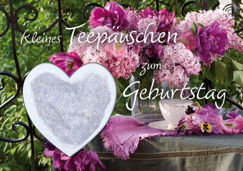 Kleines Teep&auml;uschen zum Geburtstag