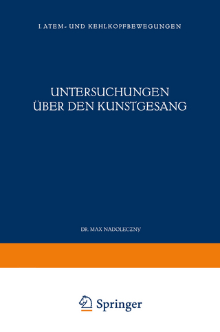 Untersuchungen über den Kunstgesang