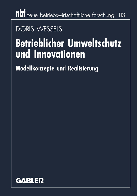 Betrieblicher Umweltschutz und Innovationen - Doris Wessels