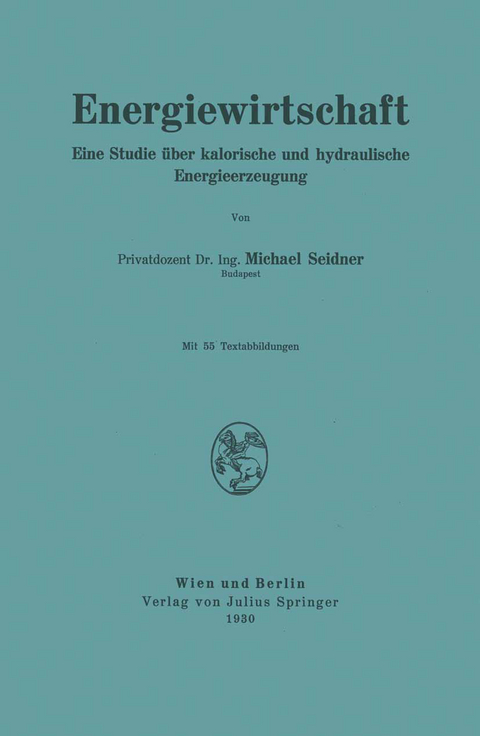 Energiewirtschaft - Michael Seidner