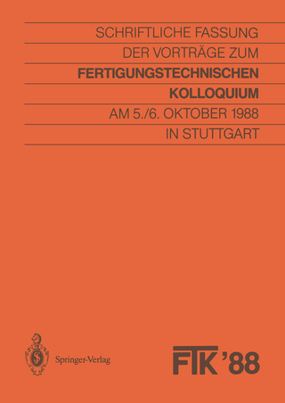 FTK ’88, Fertigungstechnisches Kolloquium