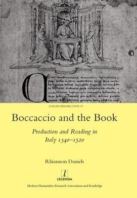 Boccaccio and the Book - Rhiannon Daniels