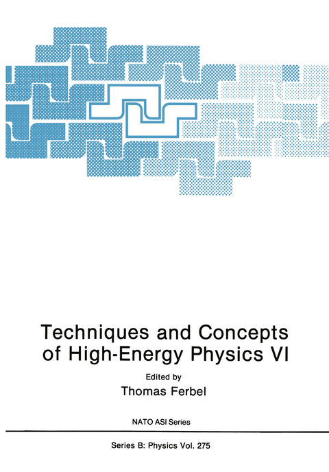 Techniques and Concepts of High-Energy Physics VI - 