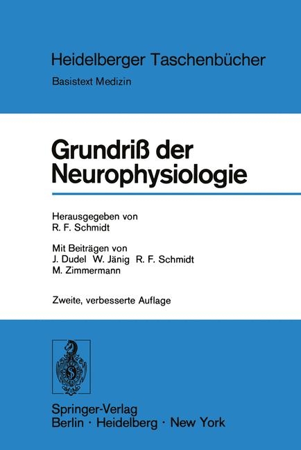 Grundri Der Neurophysiologie. - 