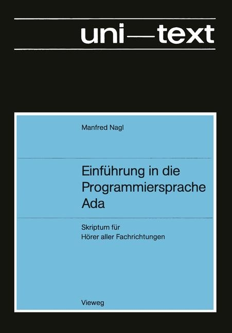 Einführung in die Programmiersprache Ada - Manfred Nagl