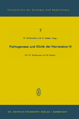 Pathogenese und Klinik der Harnsteine IV
