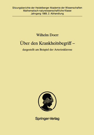 Über den Krankheitsbegriff — dargestellt am Beispiel der Arteriosklerose