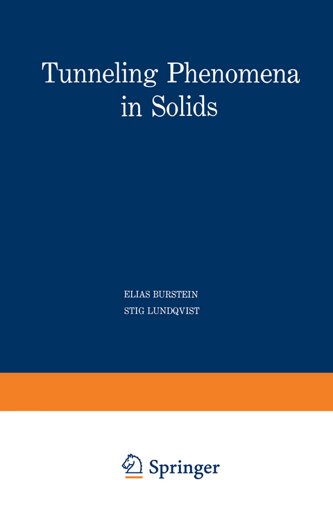 Tunneling Phenomena in Solids - 