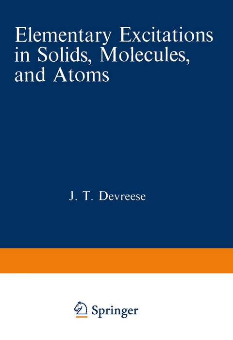 Elementary Excitations in Solids, Molecules, and Atoms - Jozef T. Devreese, A. B. Kunz, T. C. Collins