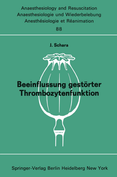 Beeinflussung gest&ouml;rter Thrombozytenfunktion - 