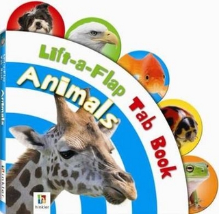 Lift-A-Flap Tab Board Books: Animals