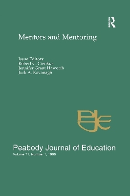 Mentors and Mentoring