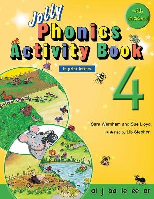 Jolly Phonics Activity Book 4 - Sara Wernham, Sue Lloyd
