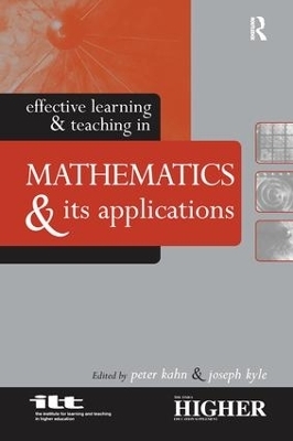 Effective Learning and Teaching in Mathematics and Its Applications - 