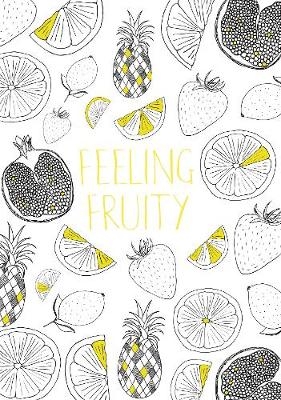 Feeling Fruity - Adult Colouring Card-Book