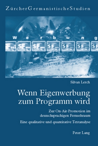 Wenn Eigenwerbung zum Programm wird