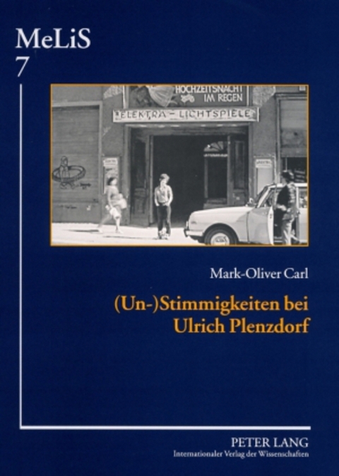 (Un-)Stimmigkeiten bei Ulrich Plenzdorf - Mark-Oliver Carl