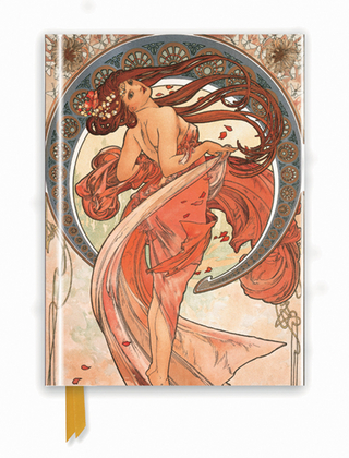 Mucha: The Arts, Dance (Foiled Journal)