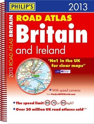 Philip's Road Atlas Britain and Ireland 2013