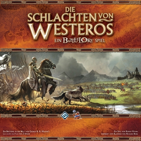 Die Schlachten von Westeros, Basisspiel - Robert A. Kouba, Richard Borg