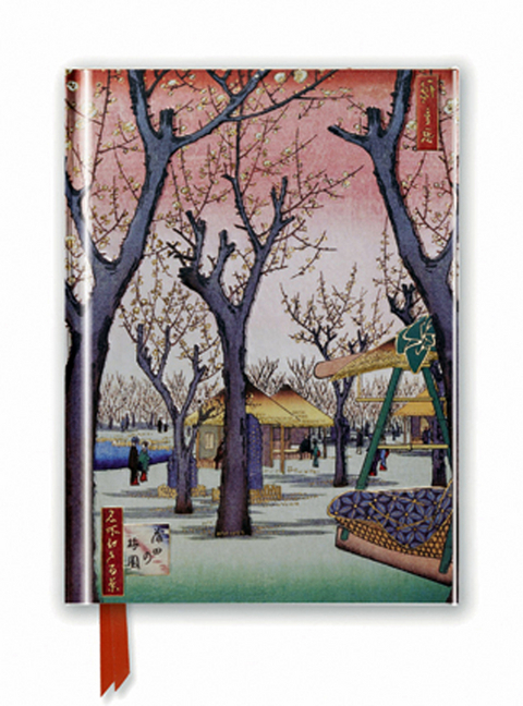 Utagawa Hiroshige: Plum Garden (Foiled Pocket Journal) - 