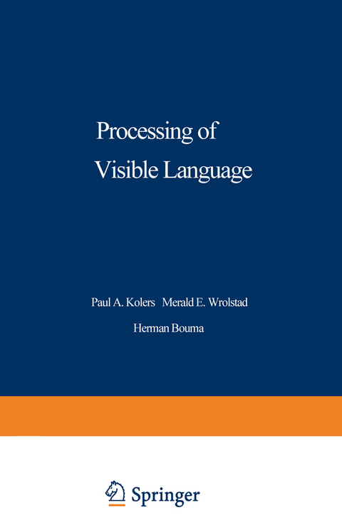 Processing of Visible Language - 