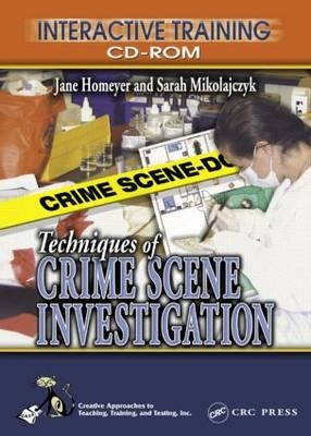 Techniques of Crime Scene Investigation Interactive Training CD-ROM