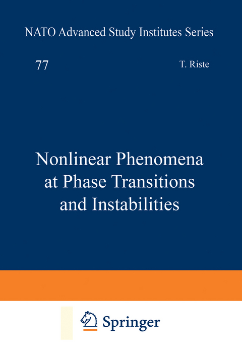 Nonlinear Phenomena at Phase Transitions and Instabilities - 